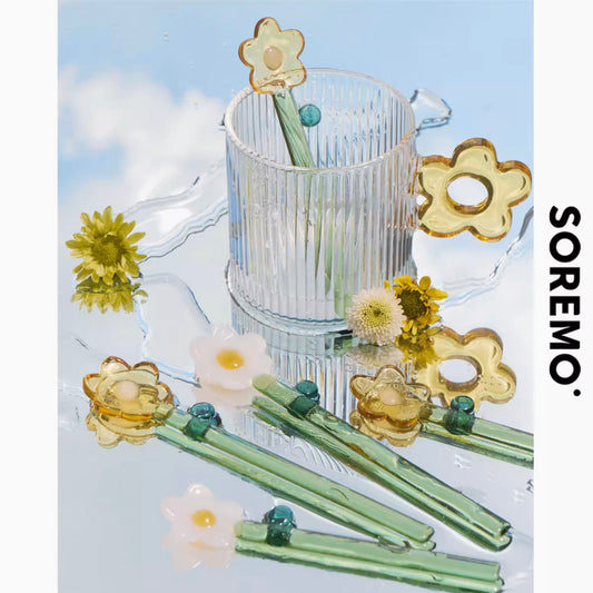 Sunflower Glass Stirrer