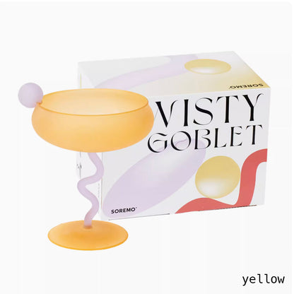 Candy Wisty Goblet Glass