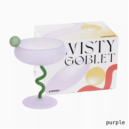 Candy Wisty Goblet Glass