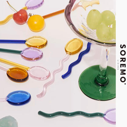 Candy Glass Spoon