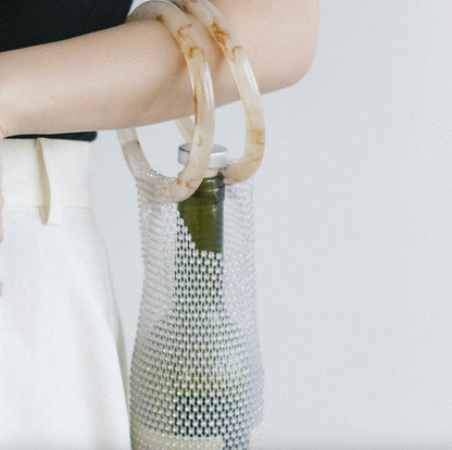 Crystal Wine Carrier Bag